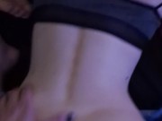 🤓 Nerdy Girl was Hiding PERFECT ASS 🍑 Under Onesie!! SLOW CREAMPIE! 9/16