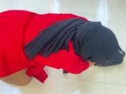 Huge Ass Cute Face Office Maid With White Panty & Red uniform Cleaning Boss's Room For Get Fucking! 5/16