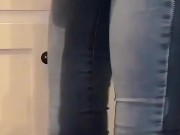 Soaking Jeans In Aunties Kitchen 12/16