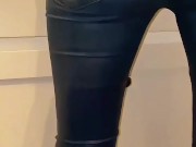 Soaking Jeans In Aunties Kitchen 14/16