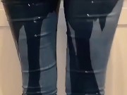 Soaking Jeans In Aunties Kitchen 5/16