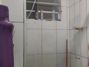 Bath at a friend's house. 2/16