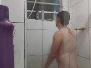 Bath at a friend's house. 3/16