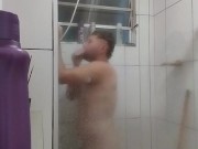 Bath at a friend's house. 9/16