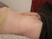 Solo masturbating under my sweats 14/16