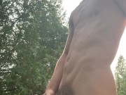 Risky Public Jerk Off- So close to Getting Caught 😱🔥 6/16