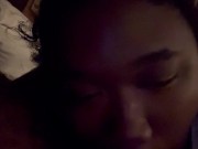 WOKE UP HORNY SO I SUCKED HIS DICK 12/16