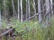 Cool doggystyle in a beautiful forest with a beautiful girl 11/16