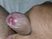 Día 7 masturbando mi pequeño micropene pequeña polla suelta leche hasta conseguir con quién coger 13/16