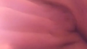 Pink pussy masturbating