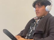 SOLO 19YR OLD STROKING AT THE OFFICE 3/16