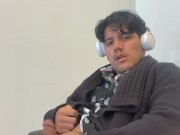 SOLO 19YR OLD STROKING AT THE OFFICE 6/16