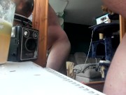 chilling in the rain 12/16