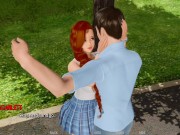 Scarlett let me touch and massage her breast Ripples gameplay