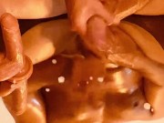 Step-Daddy Teaches Step-Daughter & Step-Son Sexual Education Hands-On (Part Two - Mirror of Cum) 13/16