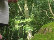 Pissing in the woods 12/16