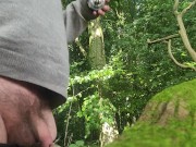 Pissing in the woods 4/16
