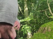 Pissing in the woods 9/16