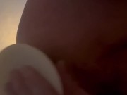 Gaped and squirting asshole dildo fuck 15/16