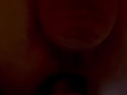 Gaped and squirting asshole dildo fuck 7/16