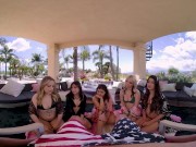 You Can't Leave This Villa Before Having The Orgy Of Your Life With These 5 Hotties 3/16