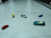 Giantess Maty destroy small cars - teaser 1/16