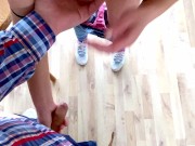 Amateur Couple Masturbates Together Until they Cum 8/16