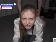 BENT OVER IN THE OFFICE - Rough Doggystyle Made Her Scream - Silvia Wise 12/16