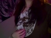 Emo slut shows off before leaving the house 4/16