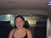 Follé a mi conductor de uber y dejé que se corra dentro de mí sin condón. 2/16