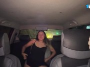 Follé a mi conductor de uber y dejé que se corra dentro de mí sin condón. 6/16