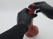 This dildo is insanely realistic, skin stretches like a real cock and has two real balls 7/16