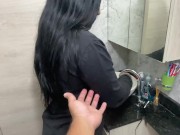 Big ass stepdaughter gets fucked in the shower by her stepdad's big cock 3/16