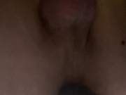 anal fucking solo during shower 8/16