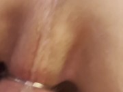 anal squirt loose hole close up squirt 14/16