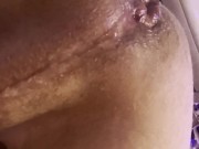 anal squirt loose hole close up squirt 15/16