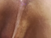 anal squirt loose hole close up squirt 5/16