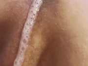 anal squirt loose hole close up squirt 6/16