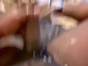 Slowly Stroking Till I Couldn’t Hold It In ! 15/16