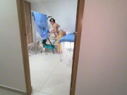 Hot amateur stepmom finds me giving an ass massage to my doll Tantaly 5/16