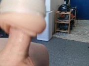 Danish guy using Fleshlight 3/16