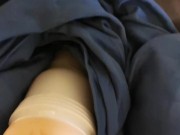 Danish guy fucks Fleshlight 13/16