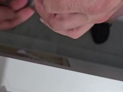 Full vid: Trying out my new chastity cage 11/16