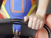 What if Captain Marvel Bounced on Black Panther's Cock? COSPLAY SEX on Sex Chair - FAWNTALES 7/16