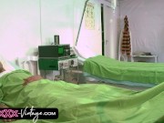 The naughty nurse treats her patients in her way 1/16