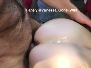 He fucked me doggy and shot his load all over my ass! 14/16