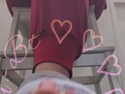 Tapping with my house slippers on the floor. See my toes wiggle 🫠 11/16