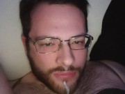 Loser likes to eat his cum 10/16