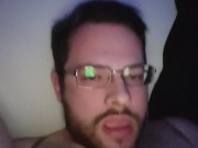 Loser likes to eat his cum 4/16