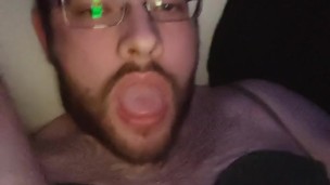 Loser likes to eat his cum